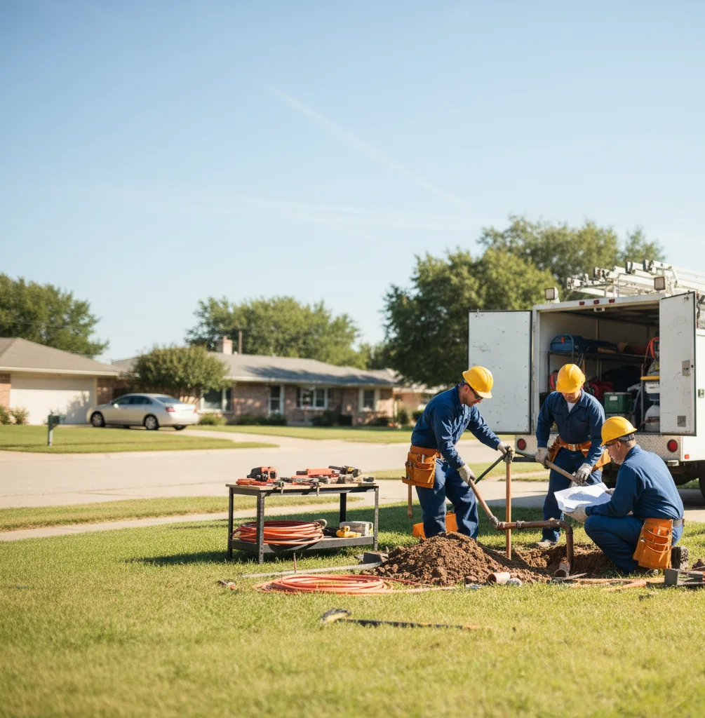 Sewer Line Repair in Big Spring, TX